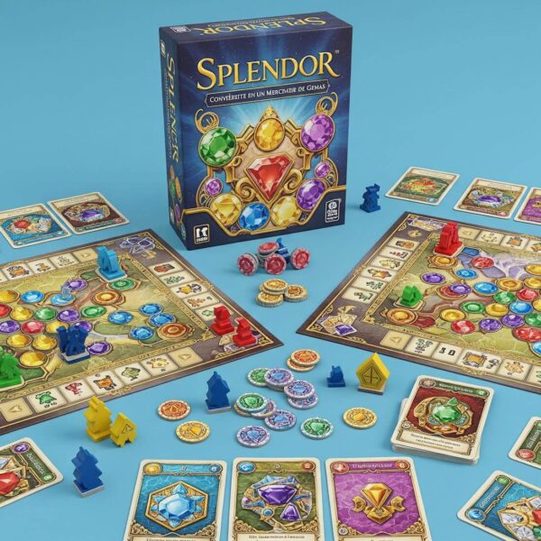 Splendor – Conviértete en un Mercader de Gemas